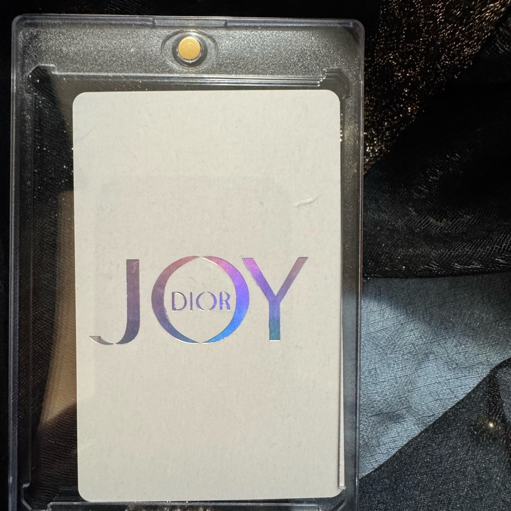 Holographic Joker Playing Card Dior Joy - Picture 2 of 2